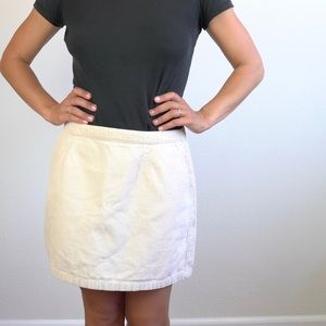 Cotton Beige Skirt